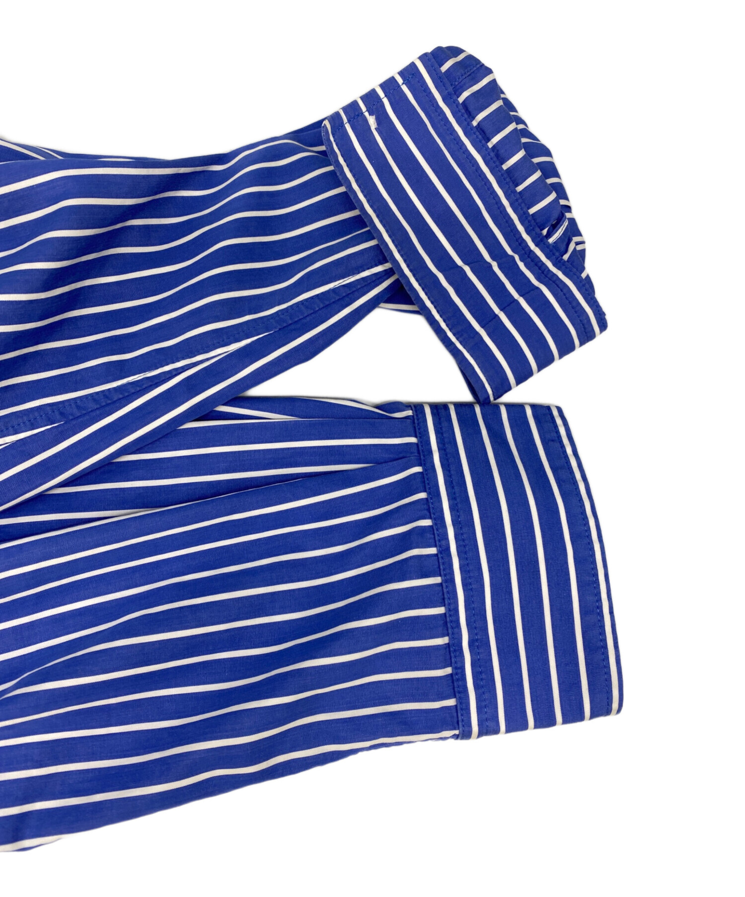 中古・古着通販】BALENCIAGA (バレンシアガ) Back Logo Stripe Shirts