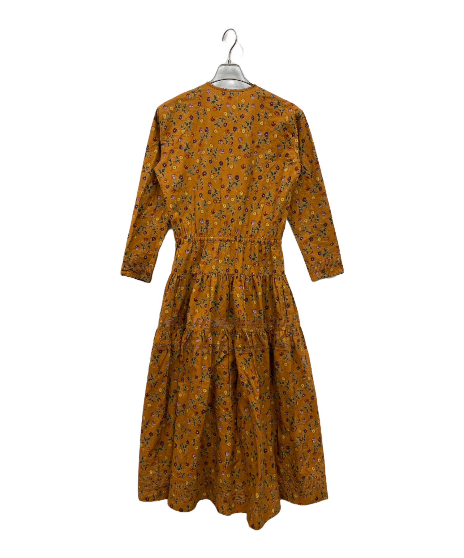 中古・古着通販】KANEKO ISAO (カネコ イサオ) 花柄フリルワンピース