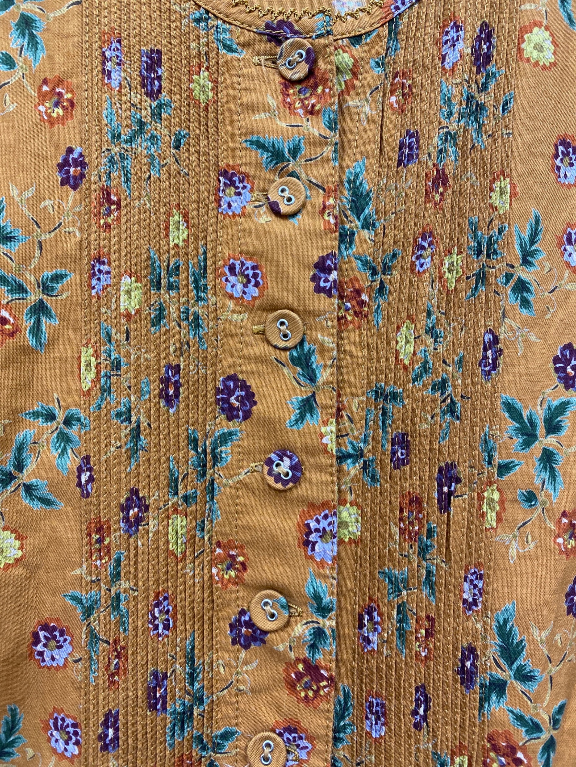 中古・古着通販】KANEKO ISAO (カネコ イサオ) 花柄フリルワンピース