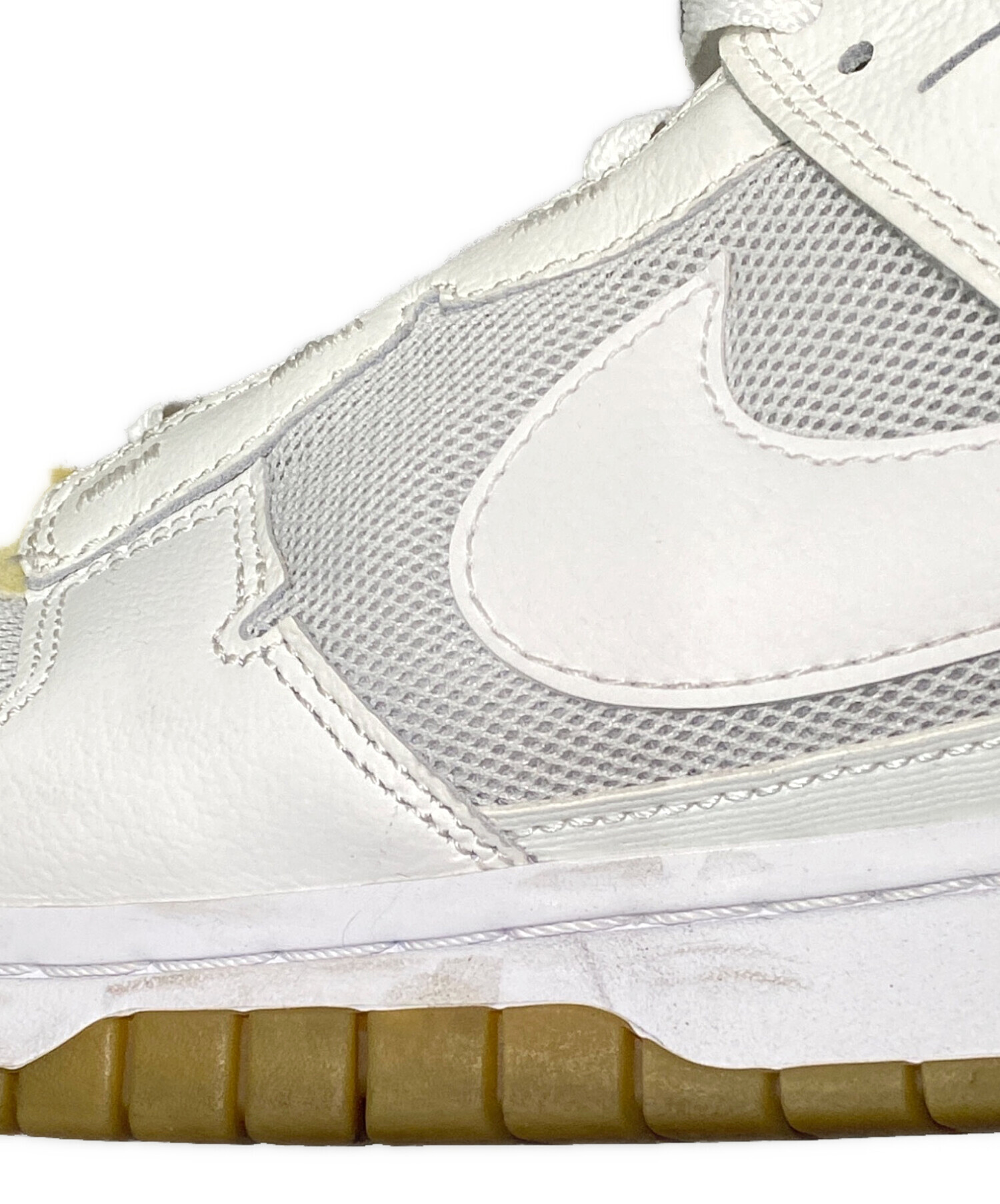 中古・古着通販】NIKE (ナイキ) AIR DUNK JUMBO ホワイト サイズ:27.5