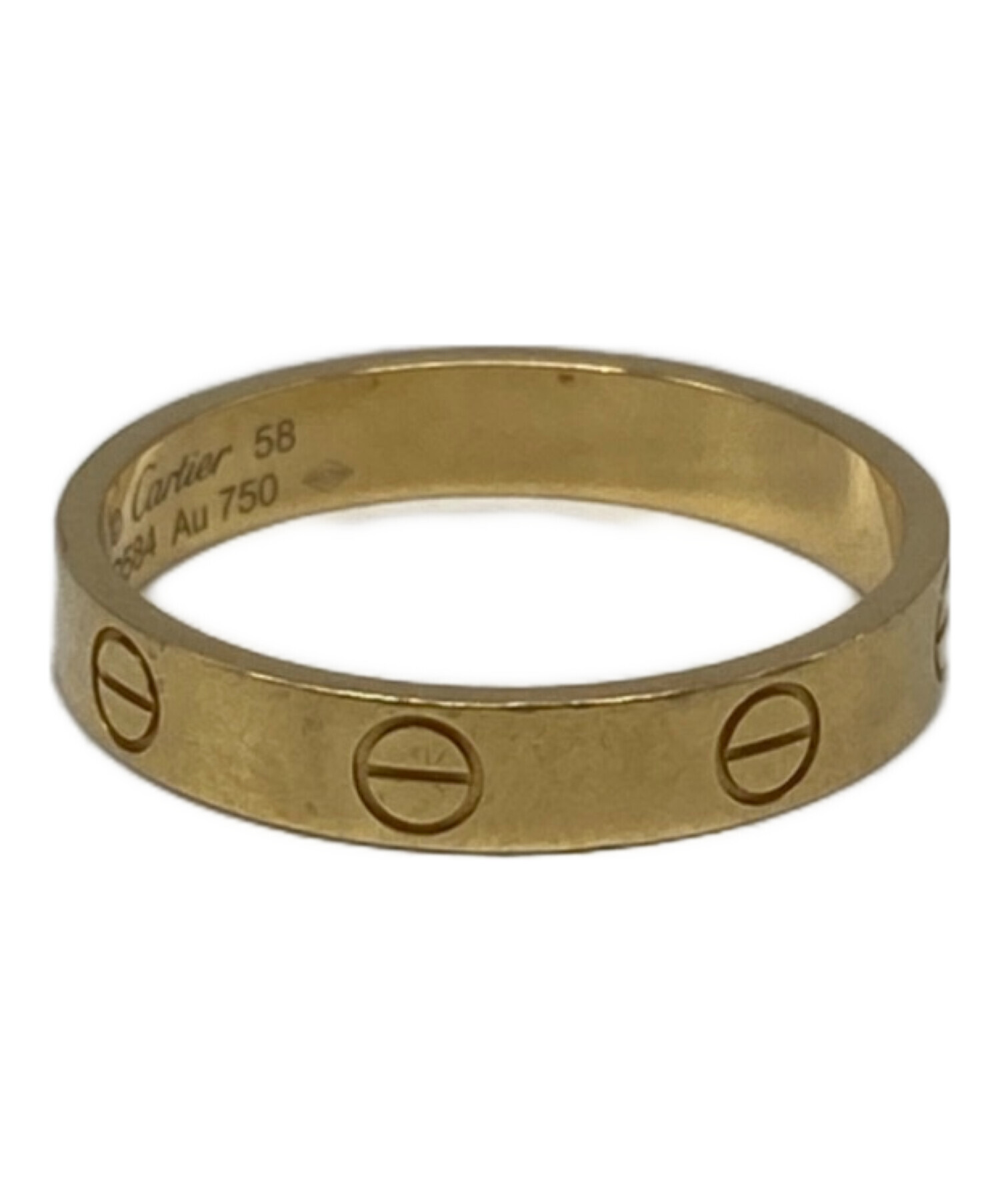 中古・古着通販】Cartier (カルティエ) ミニラブリング サイズ:58（約 