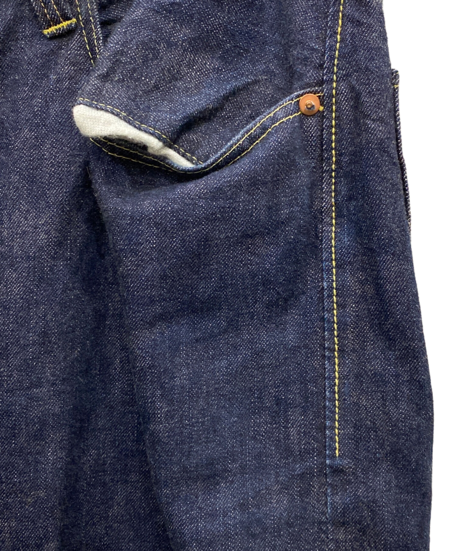 中古・古着通販】FULLCOUNT (フルカウント) セルビッチデニムパンツ