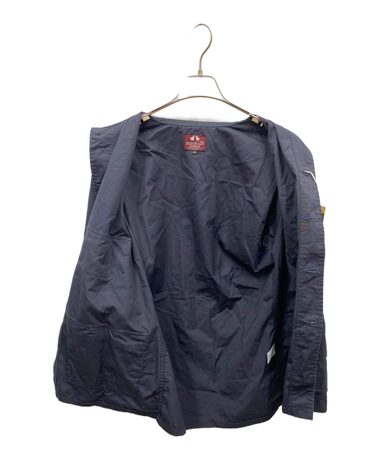 中古・古着通販】WORKERS (ワーカーズ) W&G Jacket ブラック サイズ:S