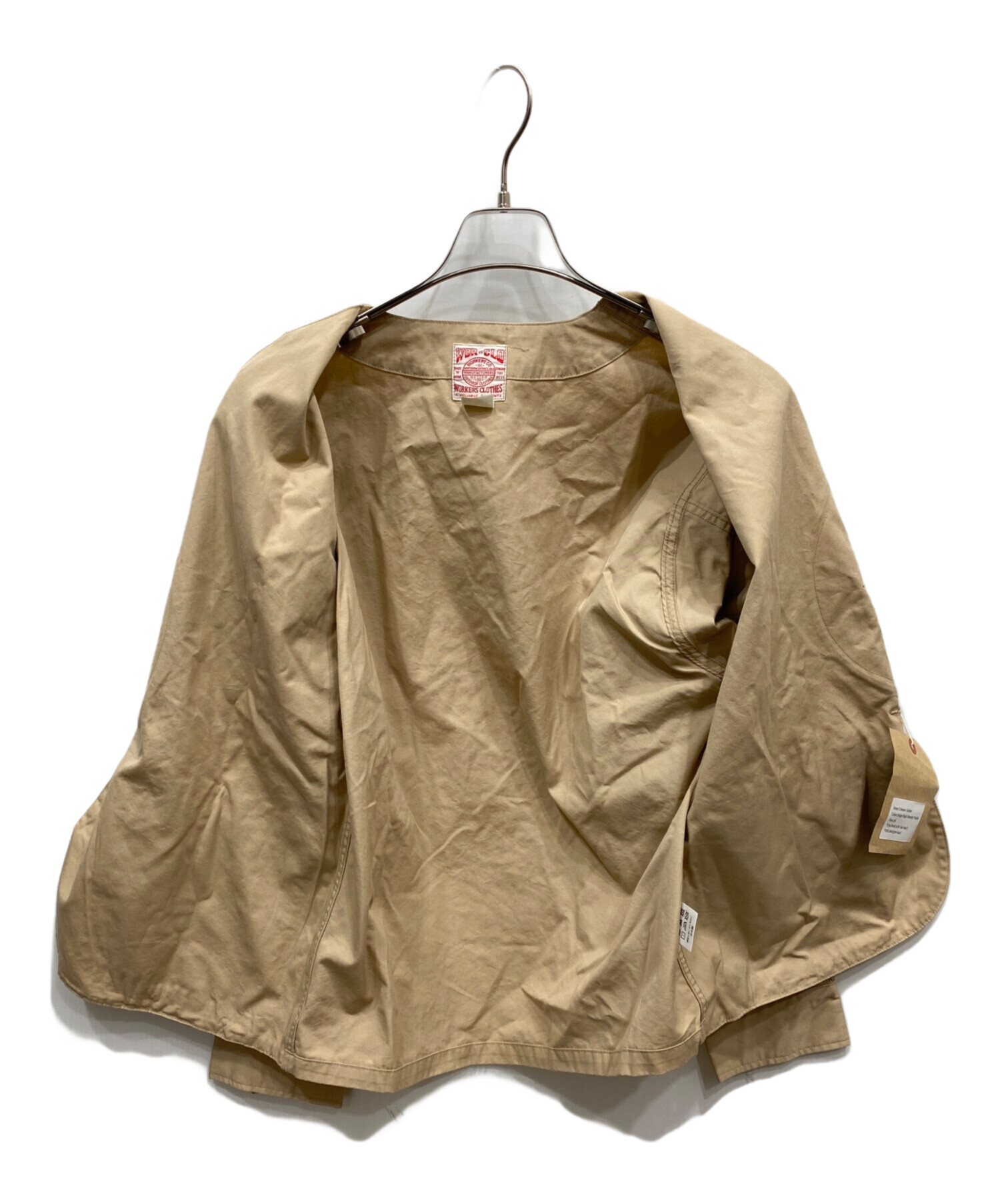 中古・古着通販】WORKERS (ワーカーズ) Cruiser Jacket ベージュ