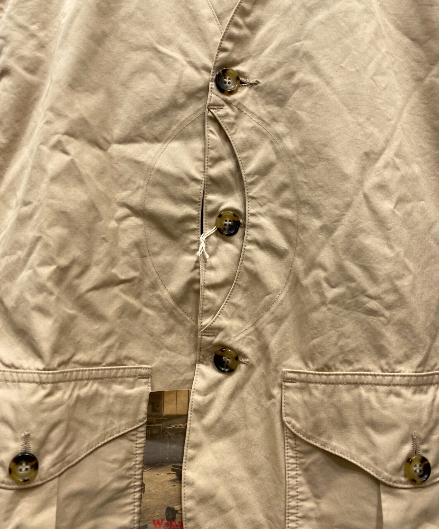 中古・古着通販】WORKERS (ワーカーズ) Cruiser Jacket ベージュ
