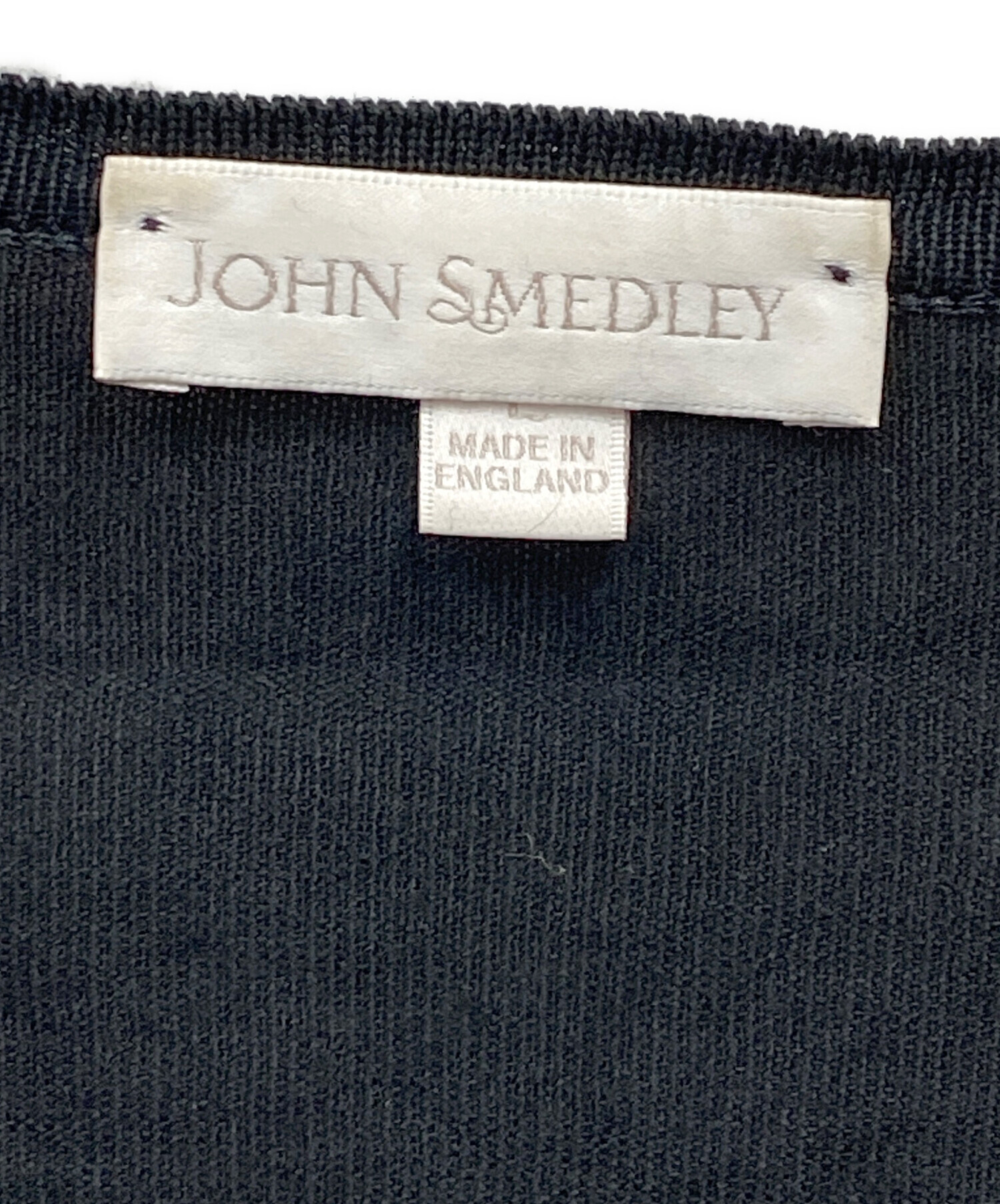 中古・古着通販】JOHN SMEDLEY (ジョンスメドレー) 丸首カーディガン