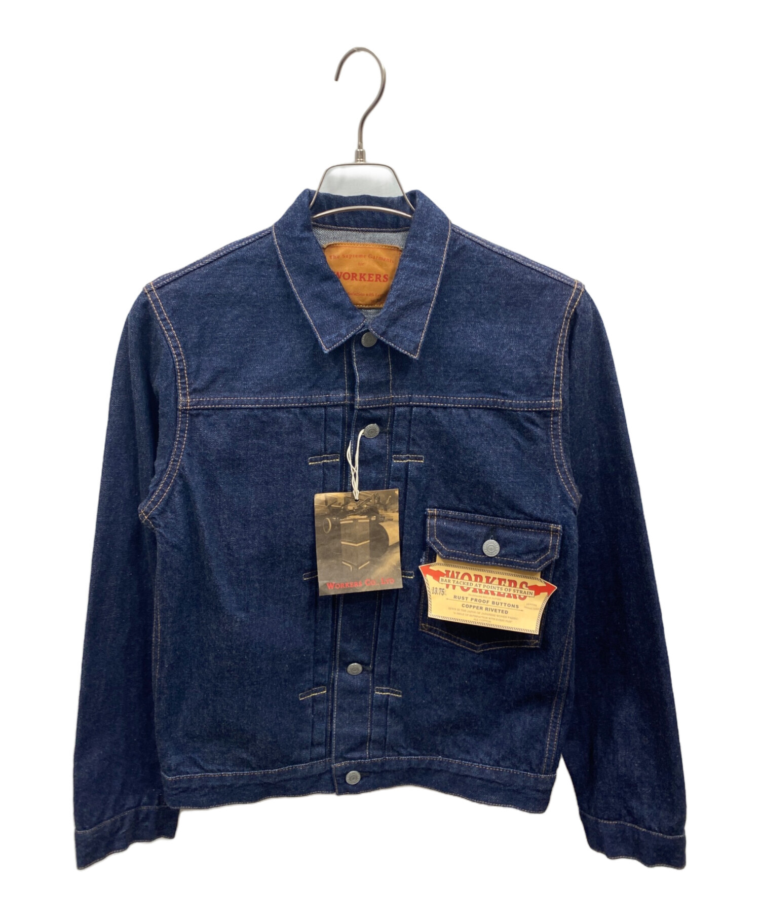中古・古着通販】WORKERS (ワーカーズ) 1stタイプ デニムジャケット