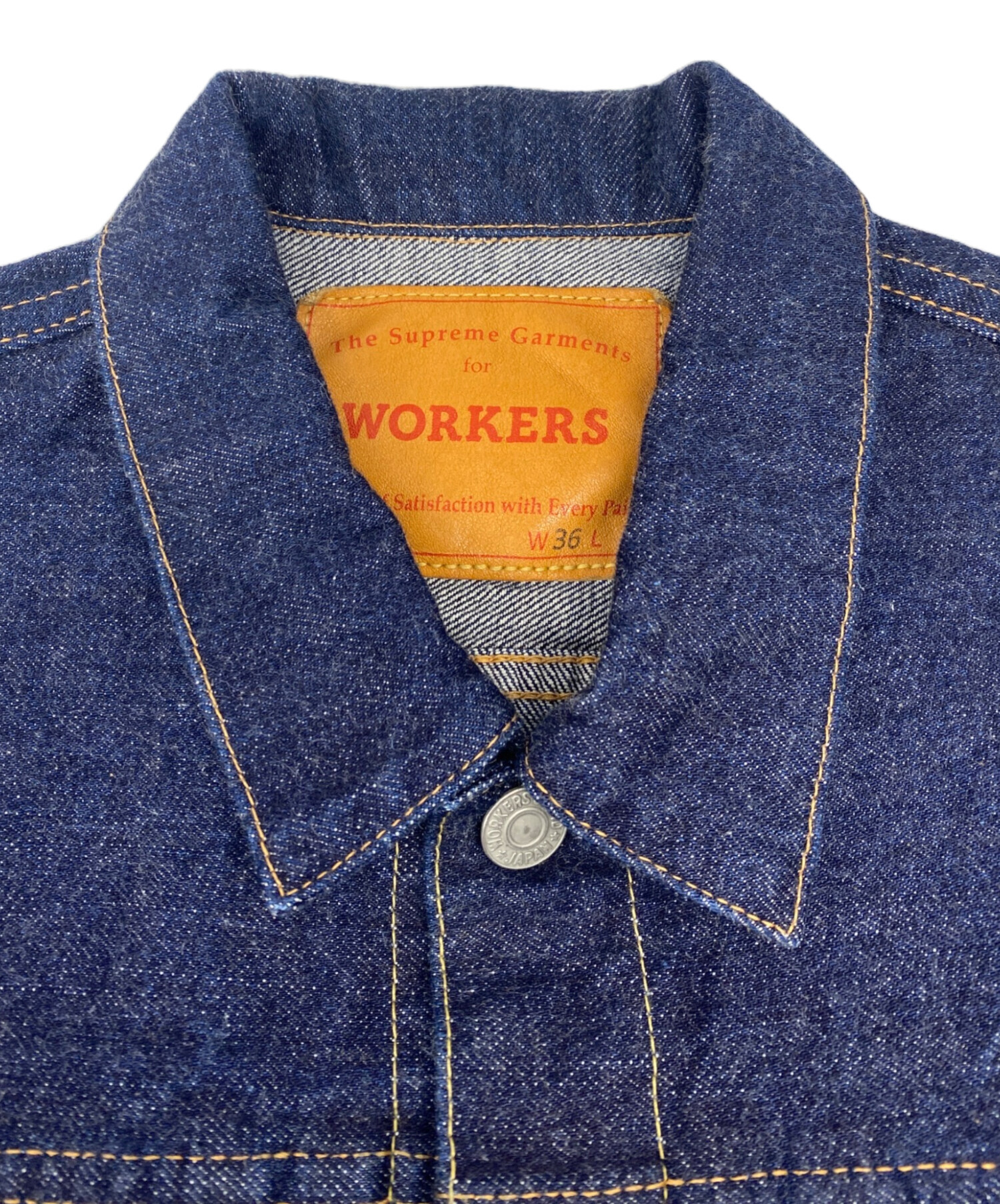 中古・古着通販】WORKERS (ワーカーズ) 1stタイプ デニムジャケット