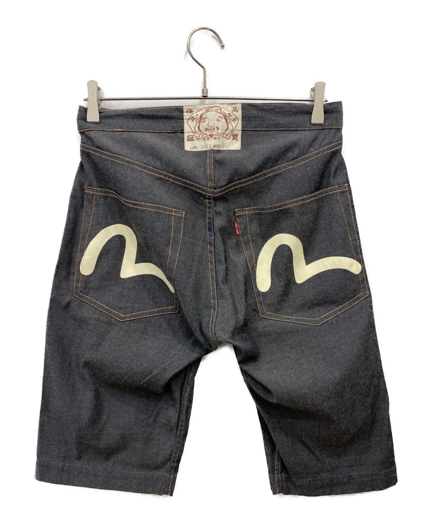 中古・古着通販】EVISU (エヴィス) カモメプリントハーフパンツ