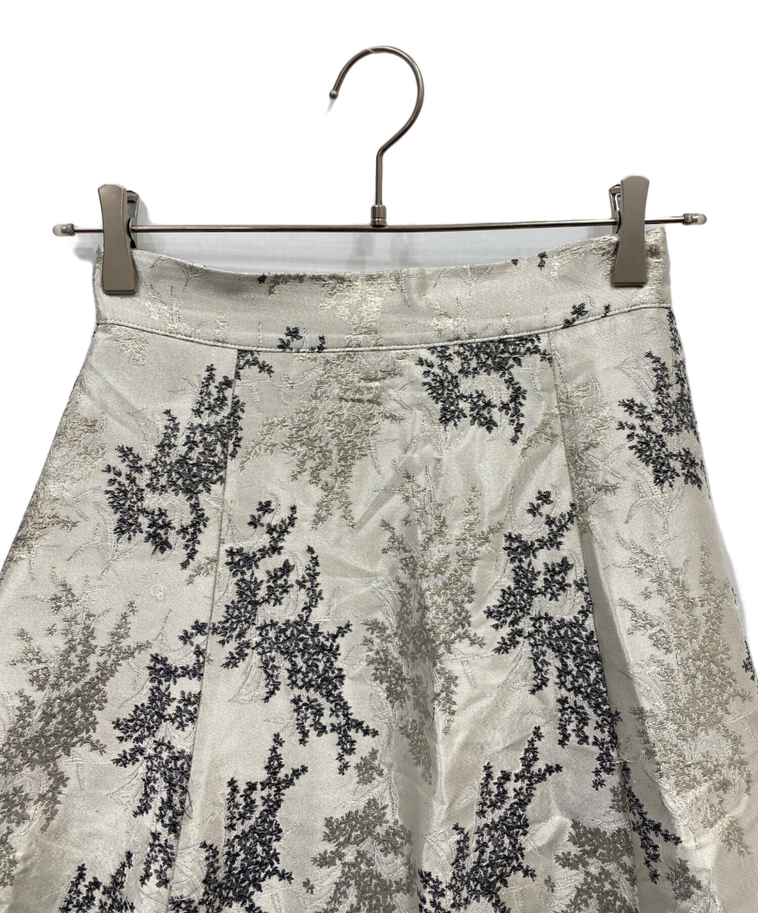 中古・古着通販】FRAY ID (フレイ アイディー) ラメジャガードフレア