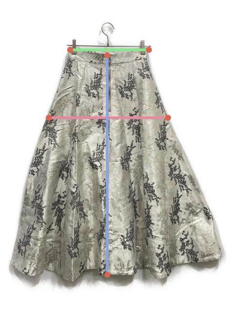 中古・古着通販】FRAY ID (フレイ アイディー) ラメジャガードフレア