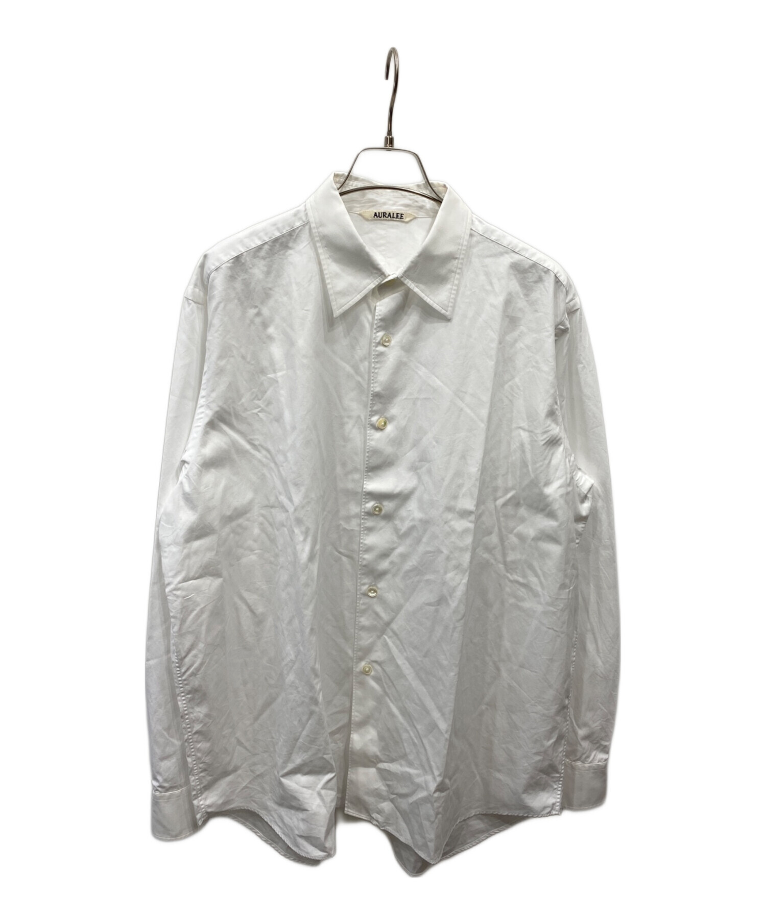 中古・古着通販】AURALEE (オーラリー) WASHED FINX TWILL SHIRT