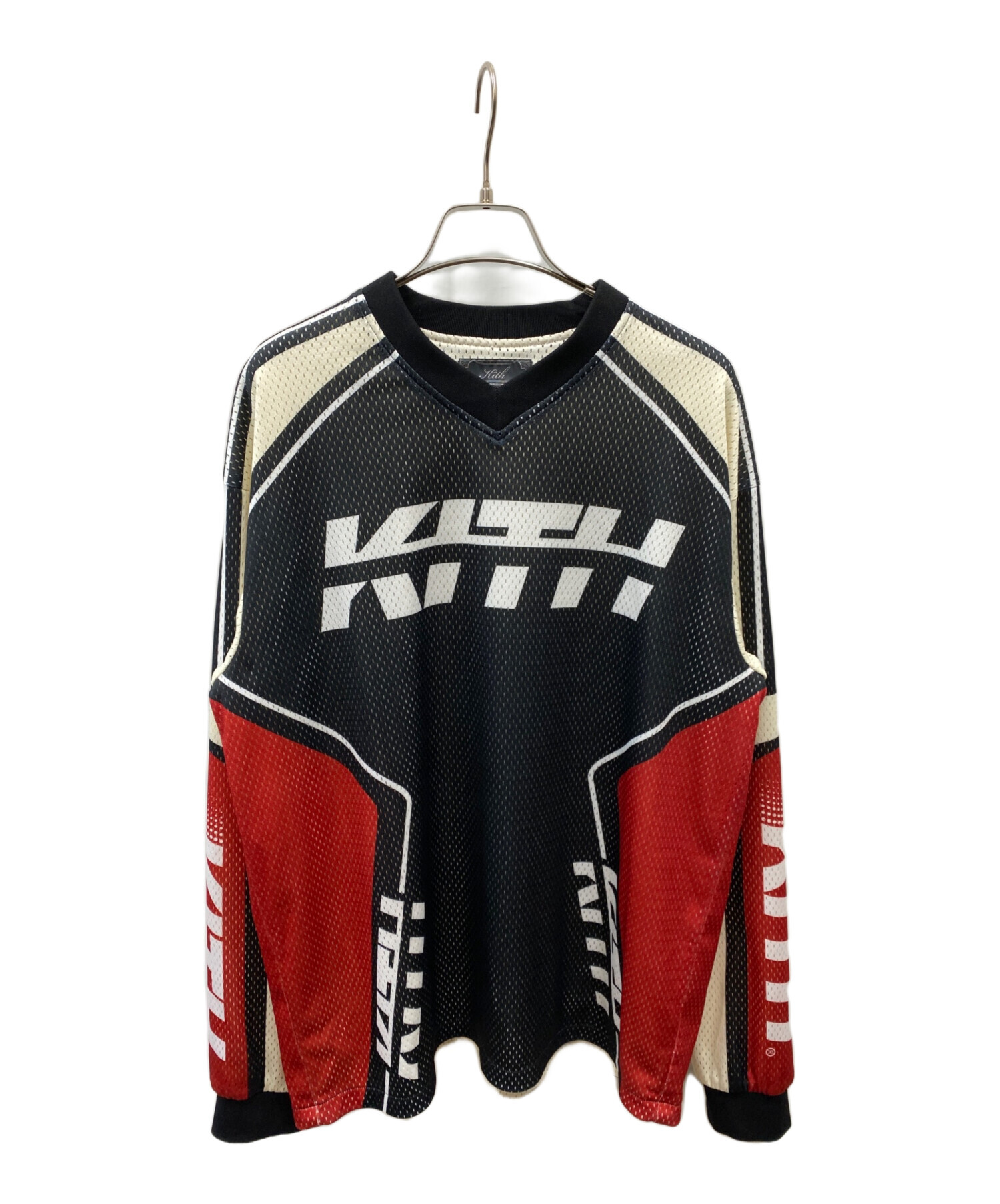 中古・古着通販】KITH (キス) Moto Mesh Long Sleeve Donovan Tee