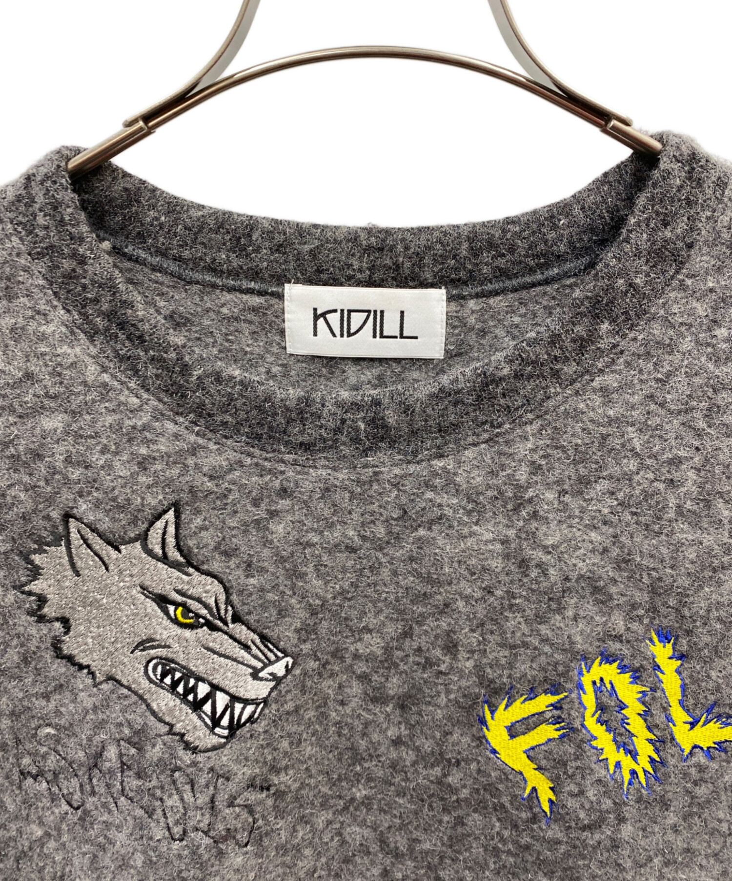 KIDILL 刺繍ニット