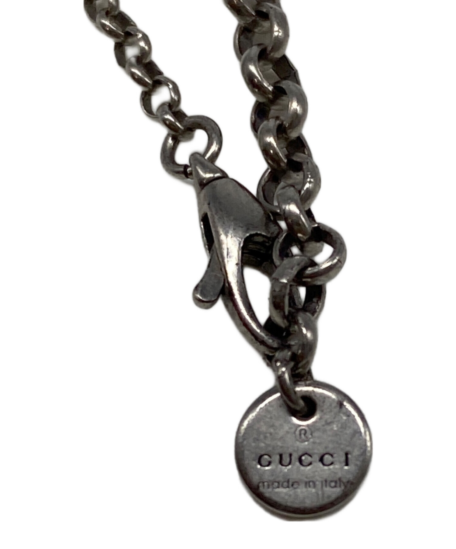 中古・古着通販】GUCCI (グッチ) インターロッキングペンダント 