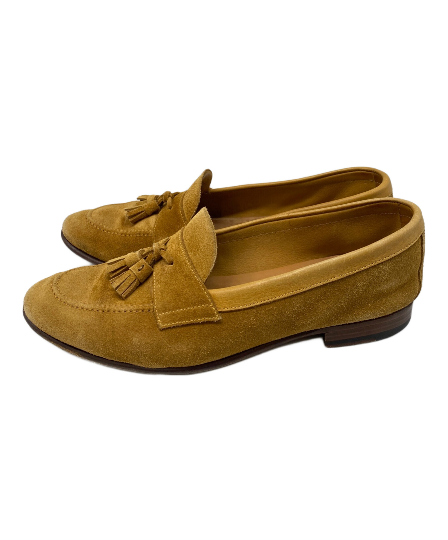 CARMINA カルミナ ダークブラウン スエードタッセルローファー Carmina カルミナ タッセルローファー ダークブラウン スエード