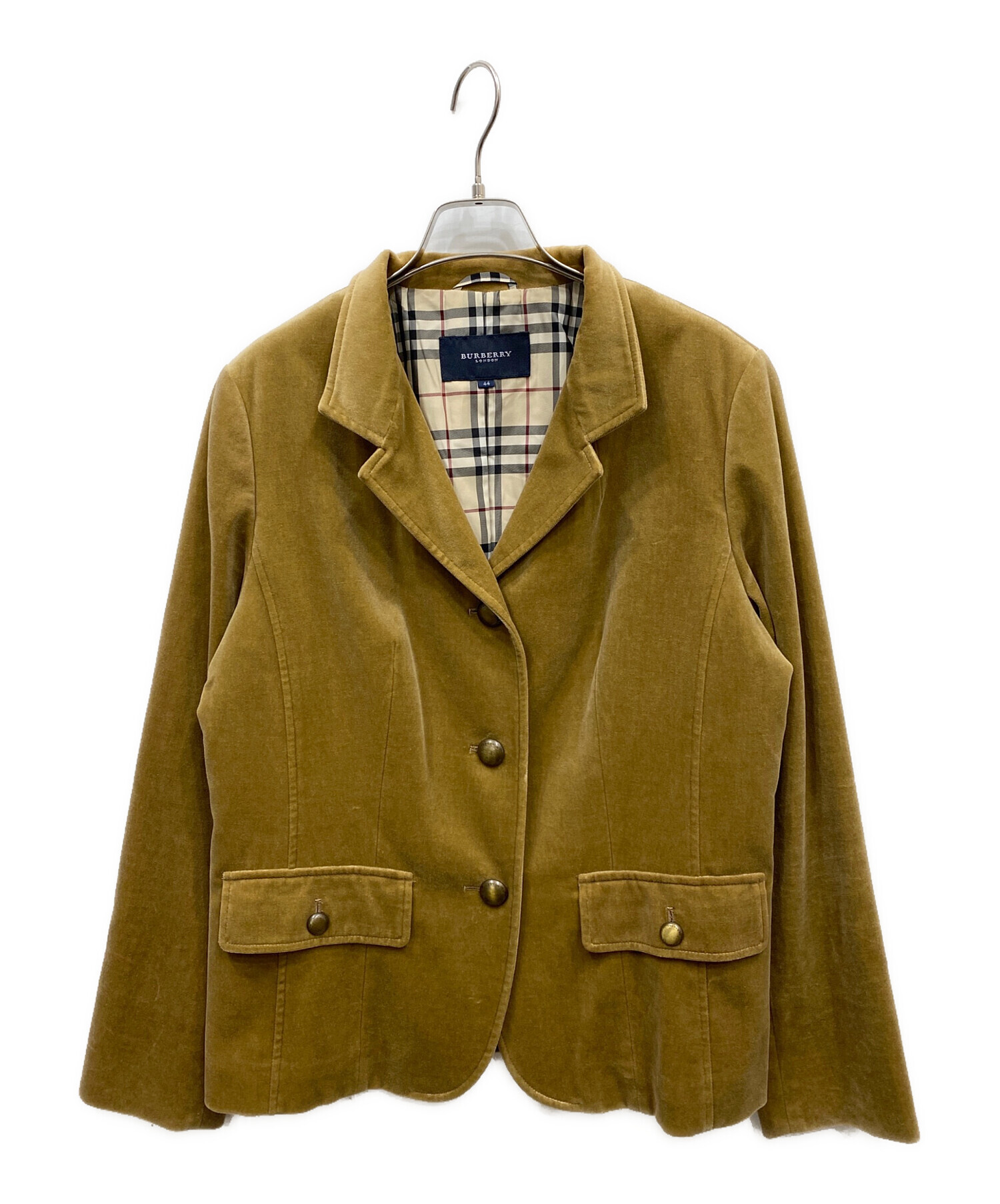 中古・古着通販】BURBERRY LONDON (バーバリーロンドン) 3Bベロア