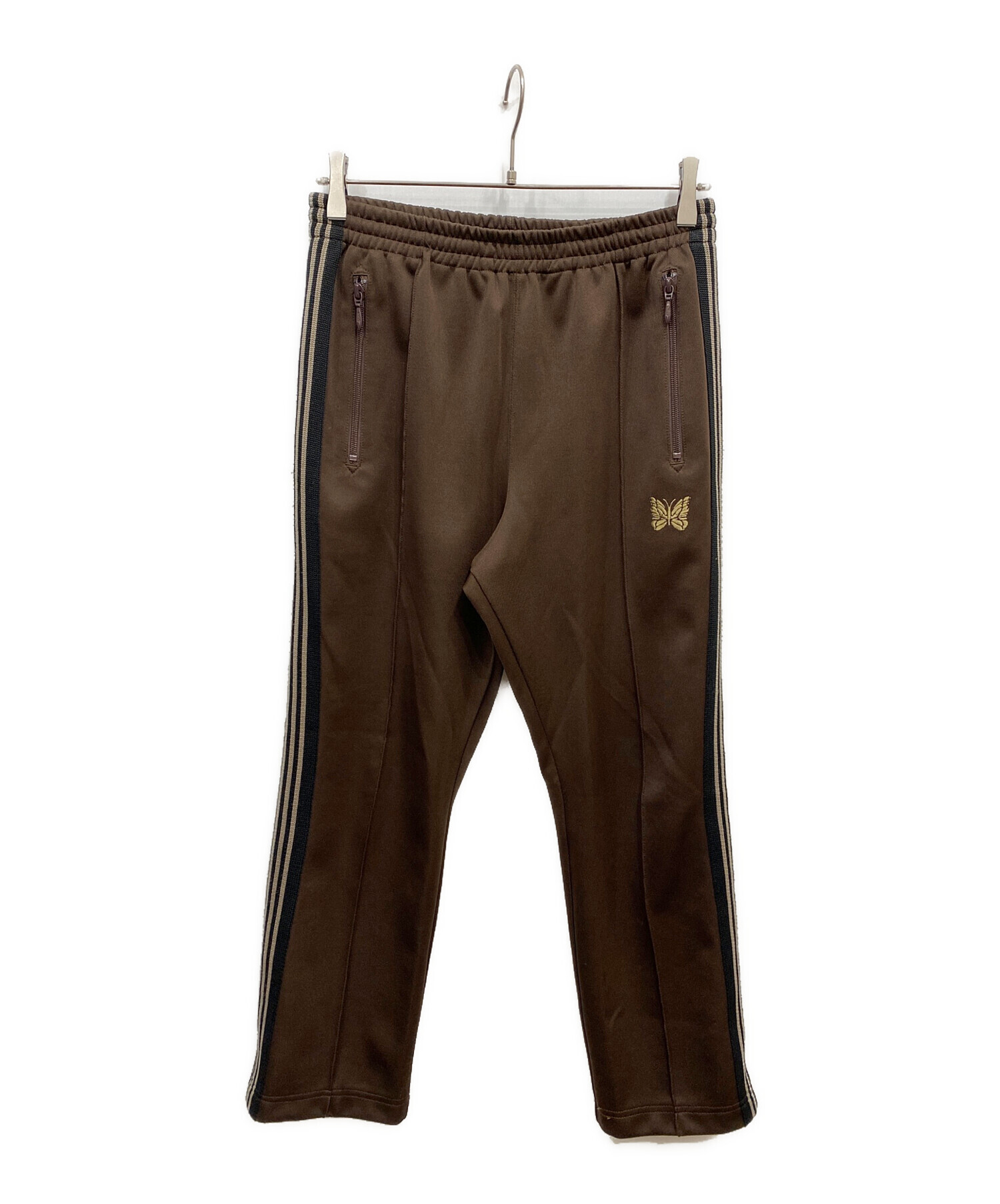 Needles 別注 Narrow Track Pants ブラック ブラウン ADAM ET ROPE'（アダムエロペ）の「【NEEDLES】別注 Narrow Track Pant