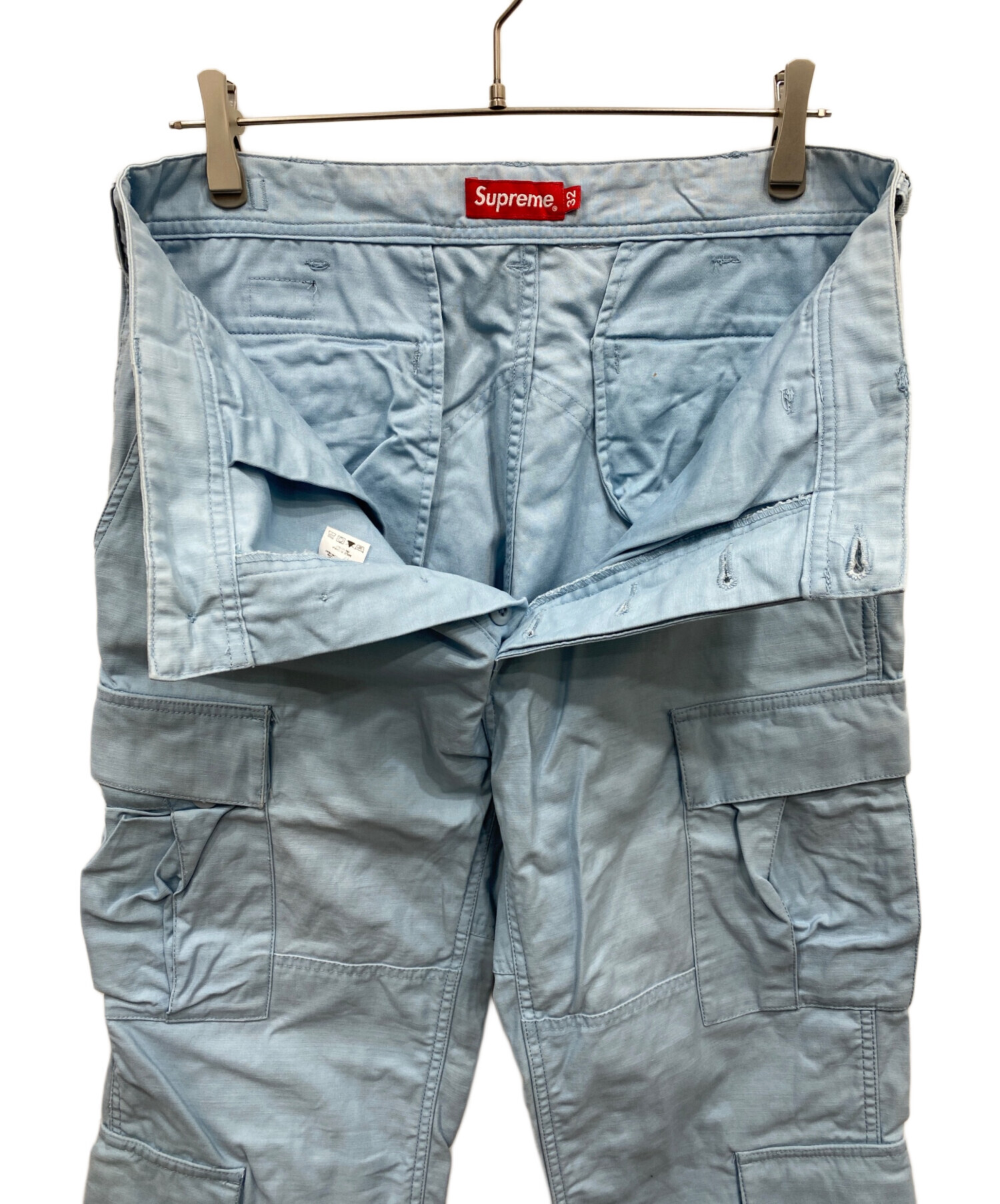 中古・古着通販】SUPREME (シュプリーム) CARGO PANTS ブルー サイズ