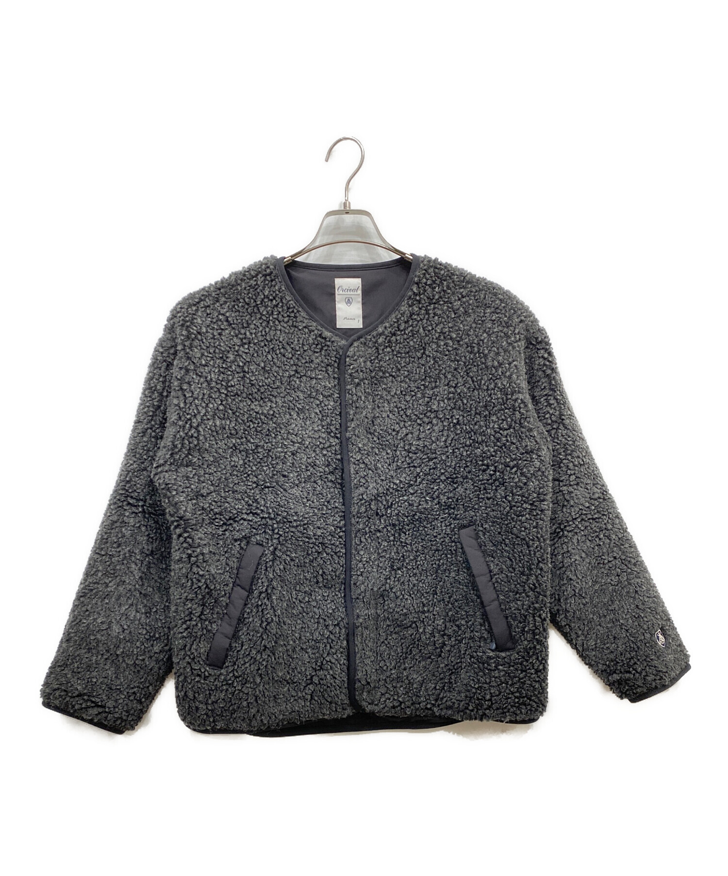 中古・古着通販】ORCIVAL (オーシバル) ウールボアノーカラー 