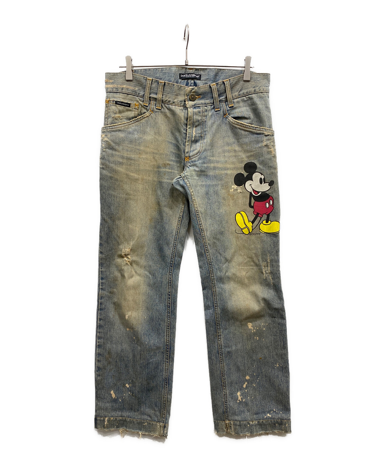 Dolce & Gabbana ヴィンテージデニム 中古・古着通販】DOLCE & GABBANA (ドルチェ＆ガッバーナ) ミッキー