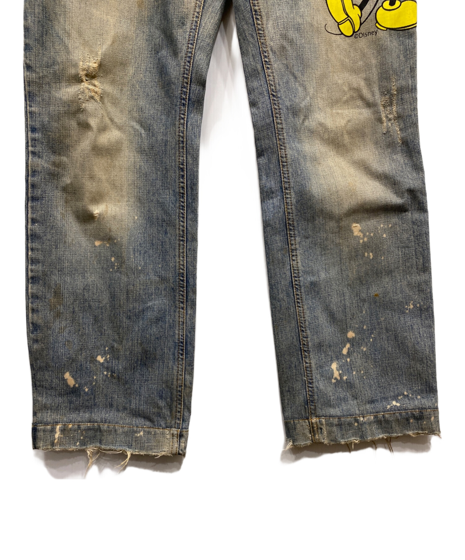 ドルチェアンドガッパーナー　ミッキーデニム48 中古・古着通販】DOLCE & GABBANA (ドルチェ＆ガッバーナ) ミッキー