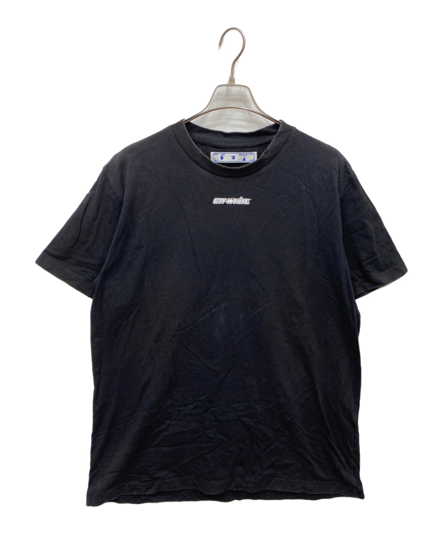中古・古着通販】OFFWHITE (オフホワイト) MARKER S/S TEE ブラック 