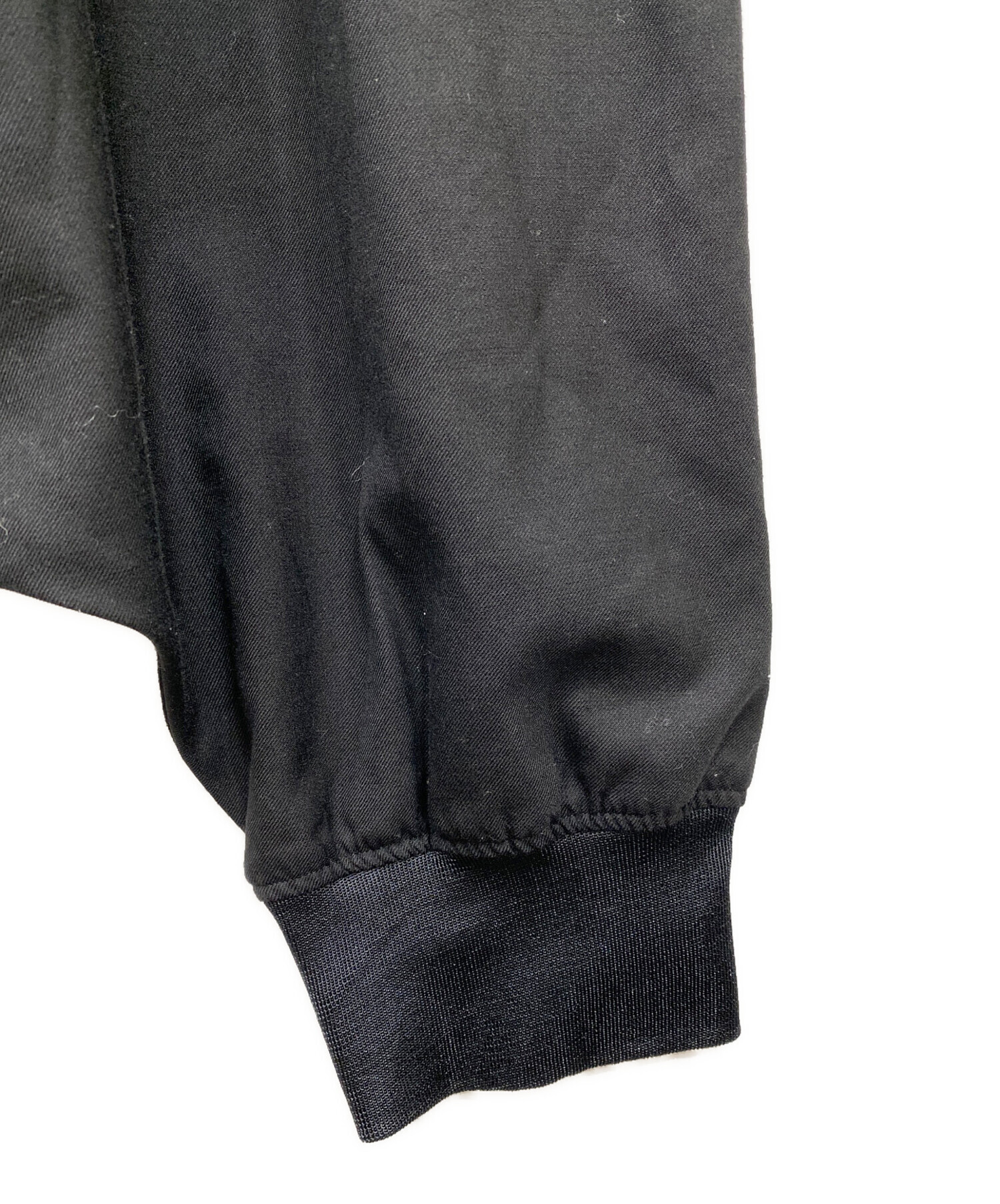 中古・古着通販】GROUND Y (グラウンドワイ) サルエルパンツ ブラック