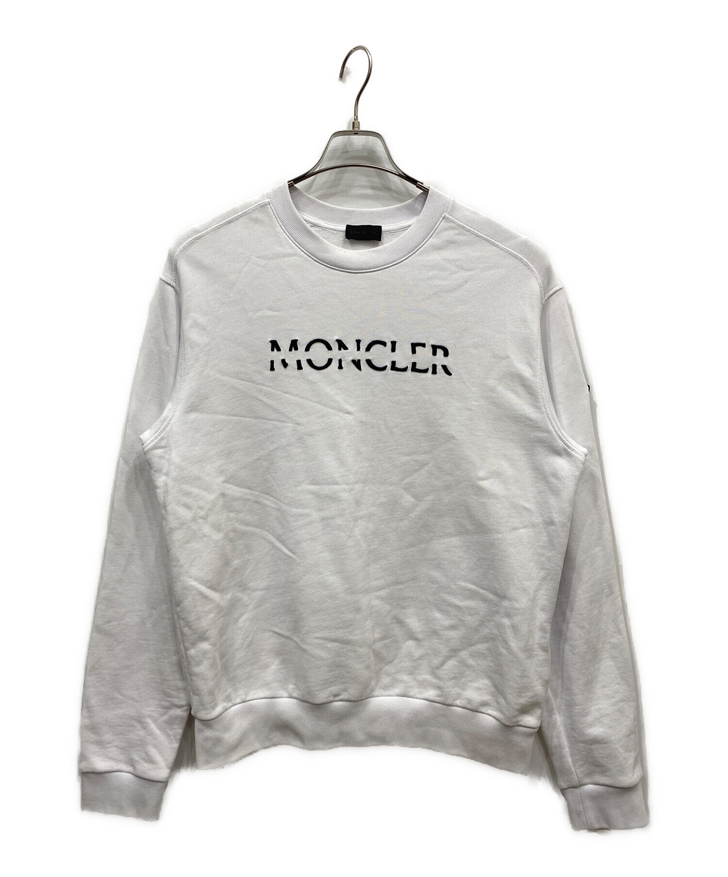 中古・古着通販】MONCLER (モンクレール) ロゴ 刺繍 スウェット