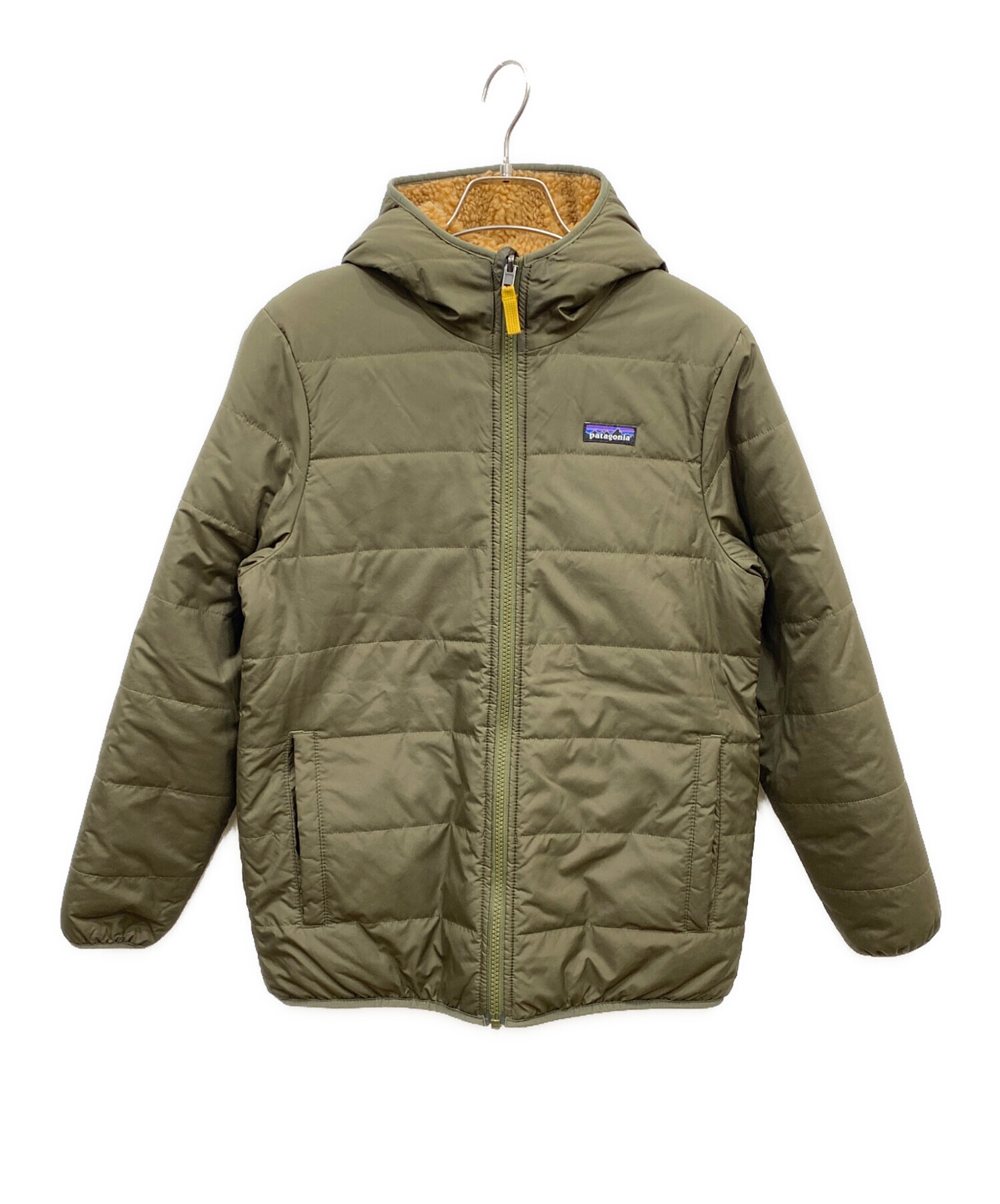 patagonia フード付きジャンパー　カーキ　ボーイズサイズXXL 中古・古着通販】Patagonia (パタゴニア) Boys' Reversible Ready