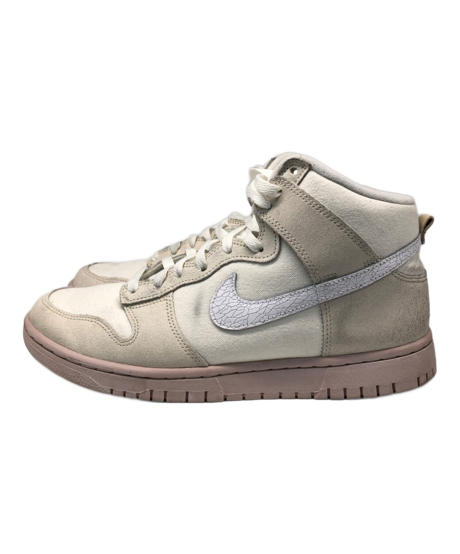 中古・古着通販】NIKE (ナイキ) Dunk High Retro PRM ホワイト サイズ 
