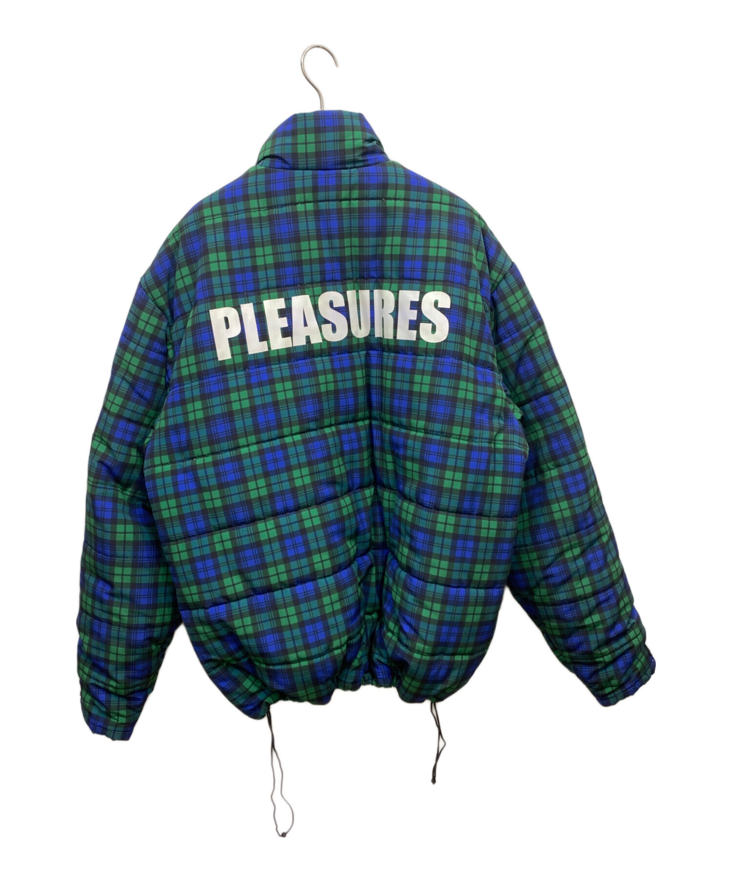 中古・古着通販】PLEASURES (プレジャーズ) Decades Plaid Puffer 
