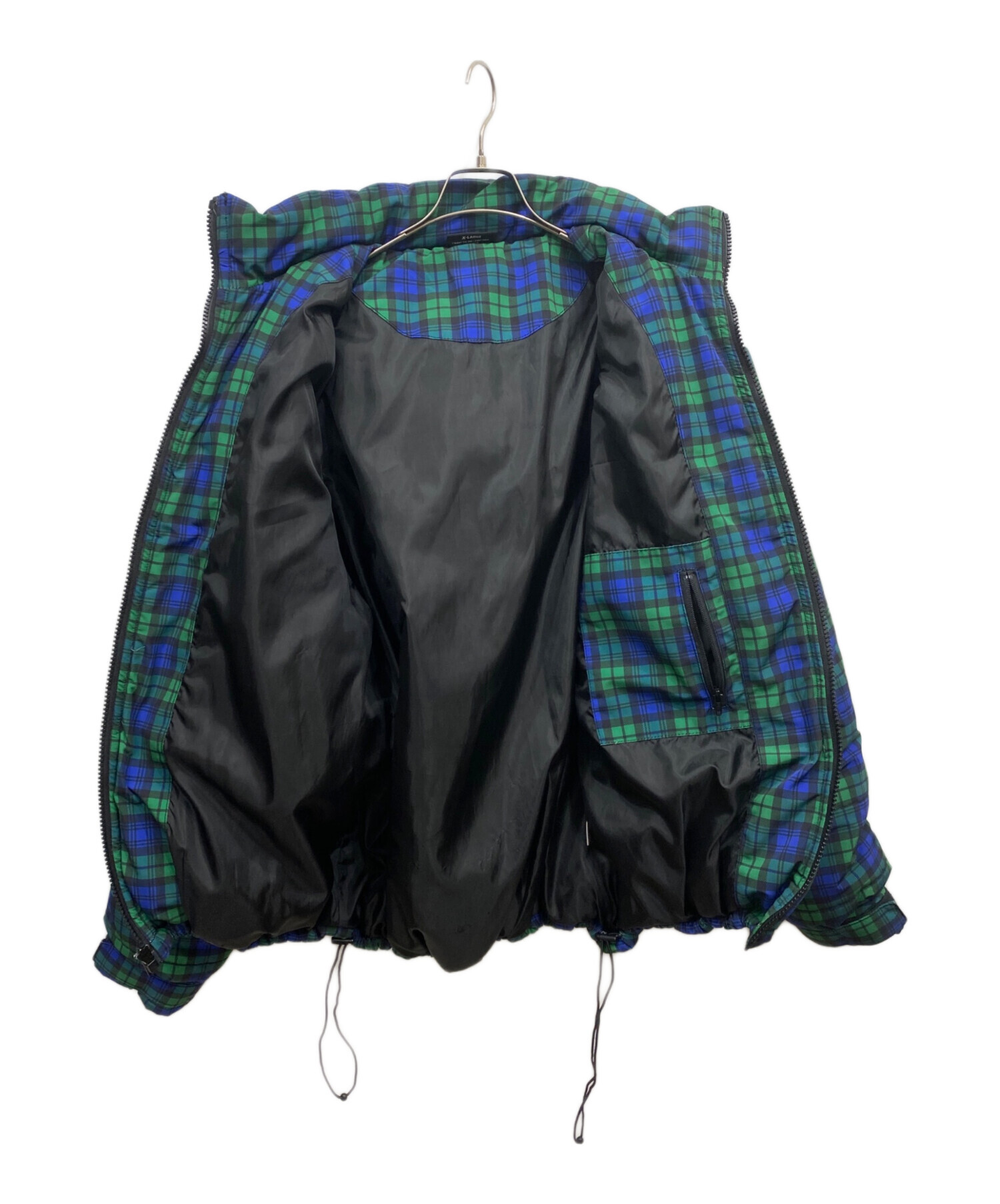 中古・古着通販】PLEASURES (プレジャーズ) Decades Plaid Puffer 