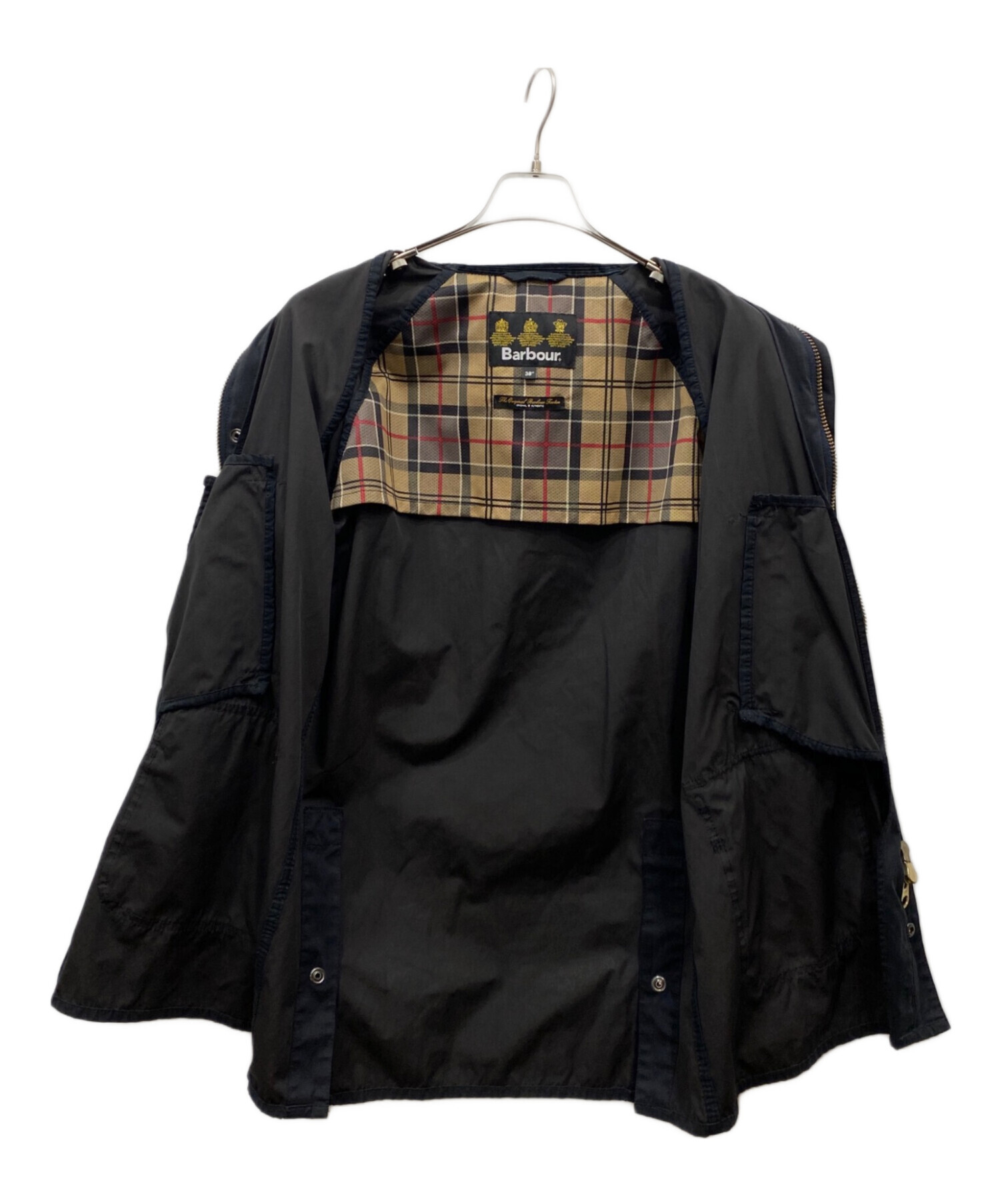 【アウター】Barbour ビデイル ブラック 38 中古・古着通販】Barbour (バブアー) ビデイルジャケット ブラック