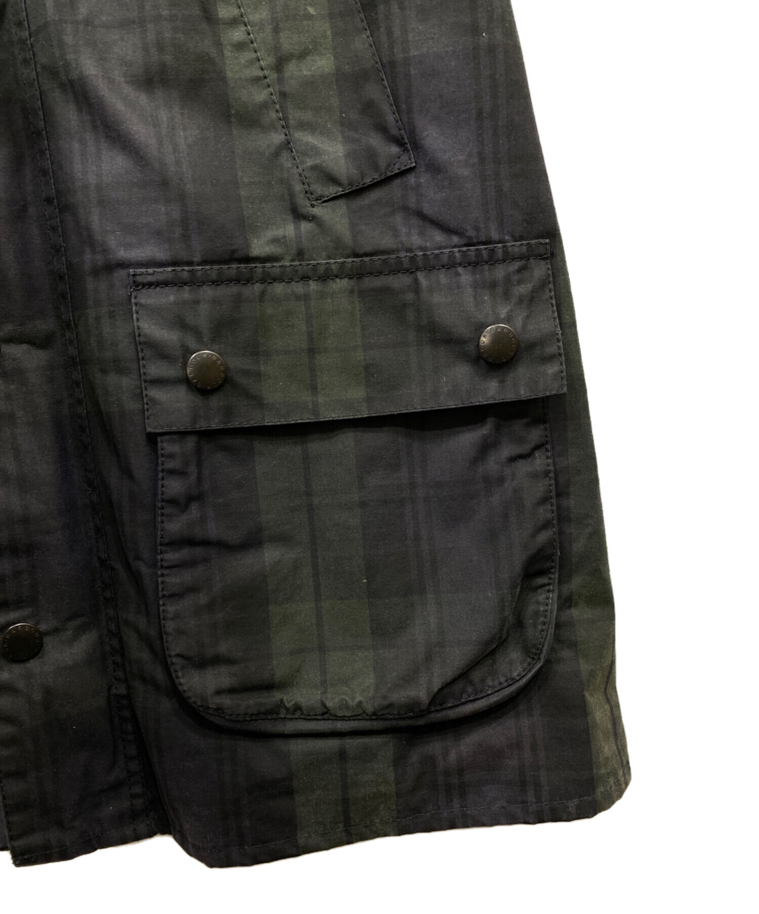 中古・古着通販】Barbour (バブアー) チェック柄 SL BEDALE ジャケット