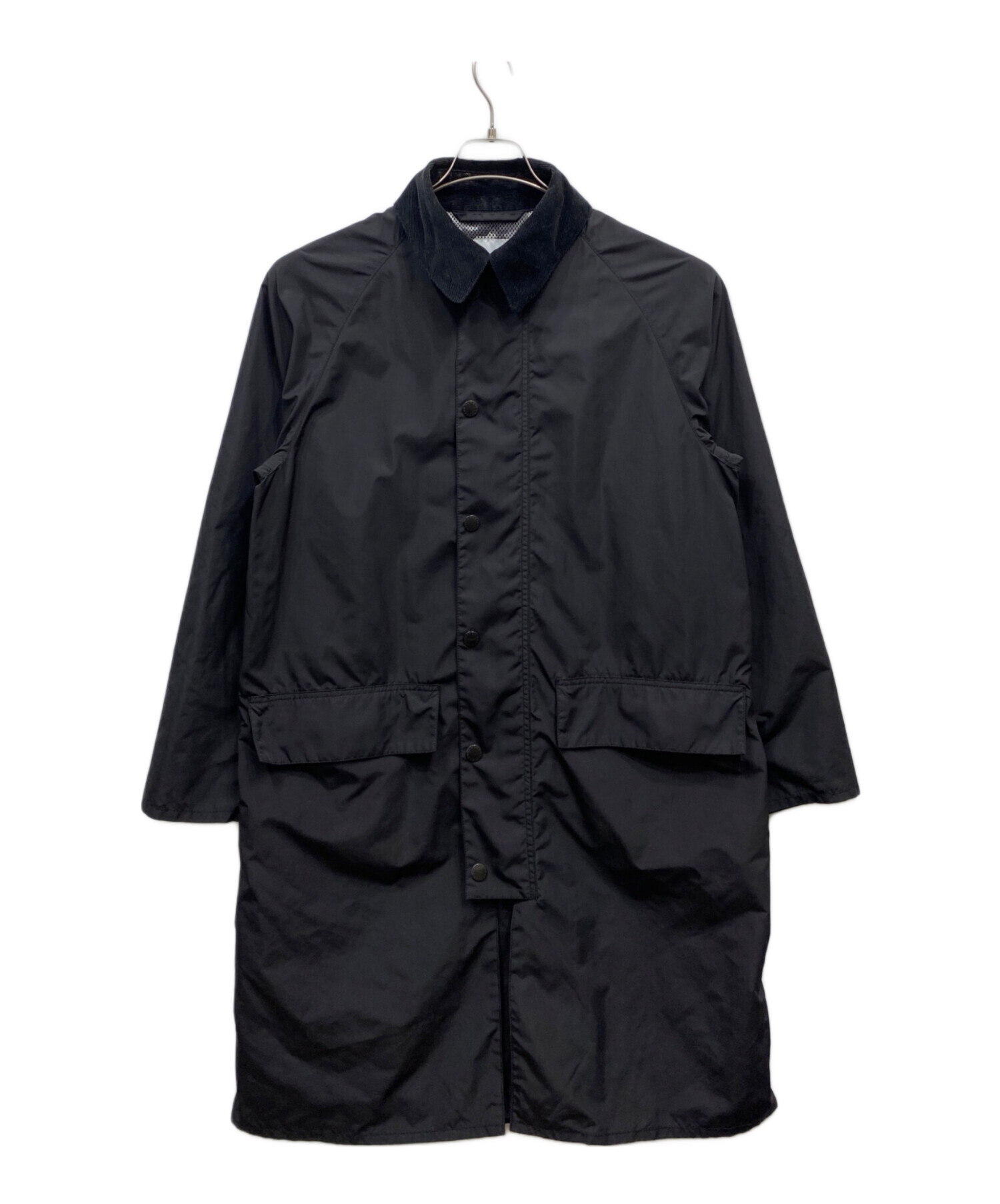 中古・古着通販】Barbour (バブアー) ナイロンコート ブラック サイズ