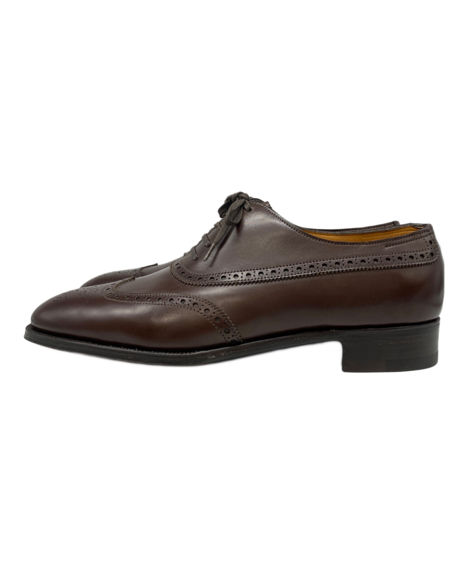 中古・古着通販】JOHN LOBB (ジョンロブ) ウィングチップシューズ 