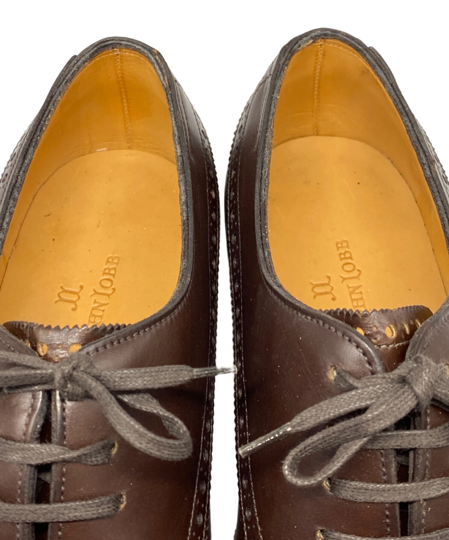 中古・古着通販】JOHN LOBB (ジョンロブ) ウィングチップシューズ