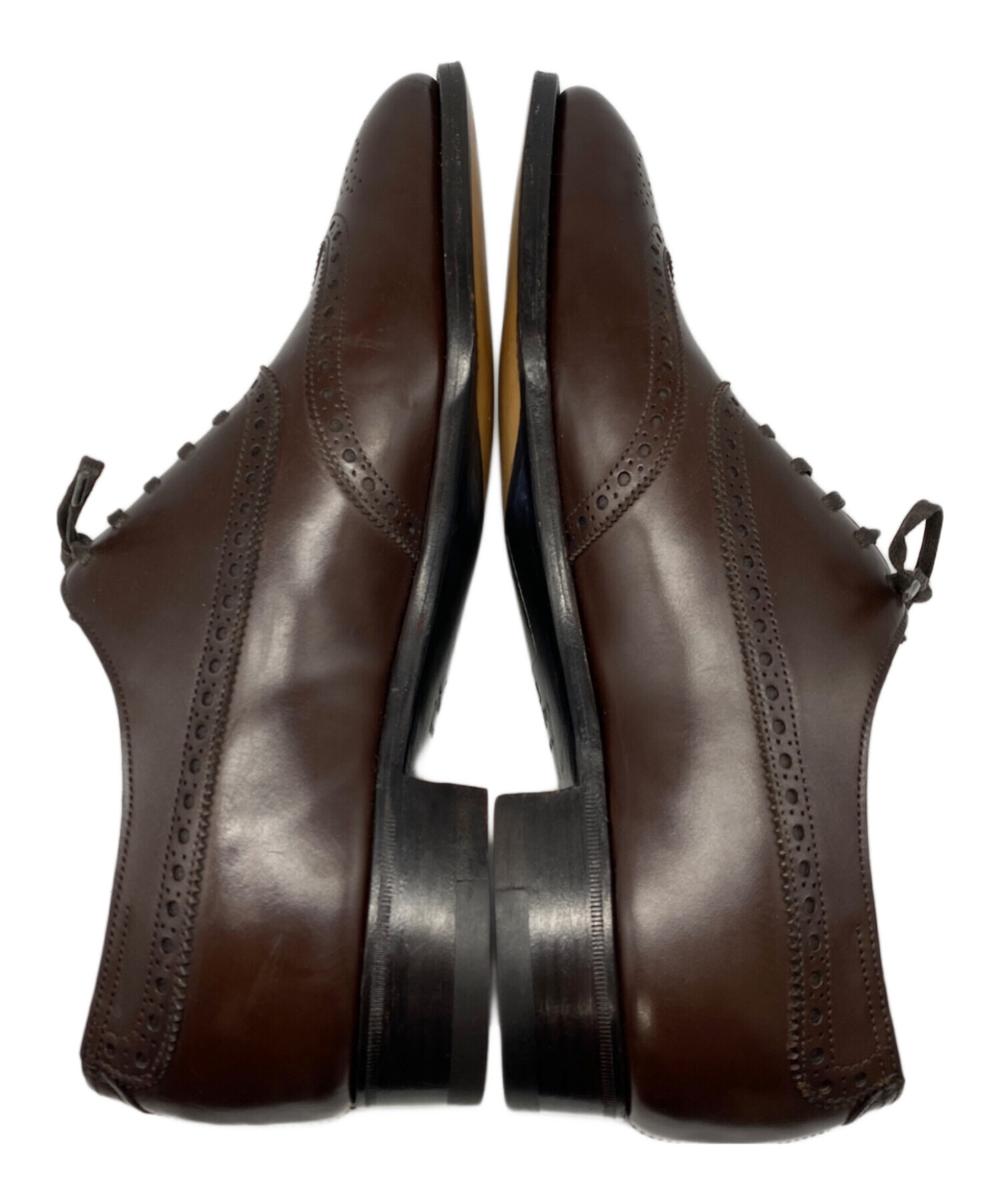 中古・古着通販】JOHN LOBB (ジョンロブ) ウィングチップシューズ