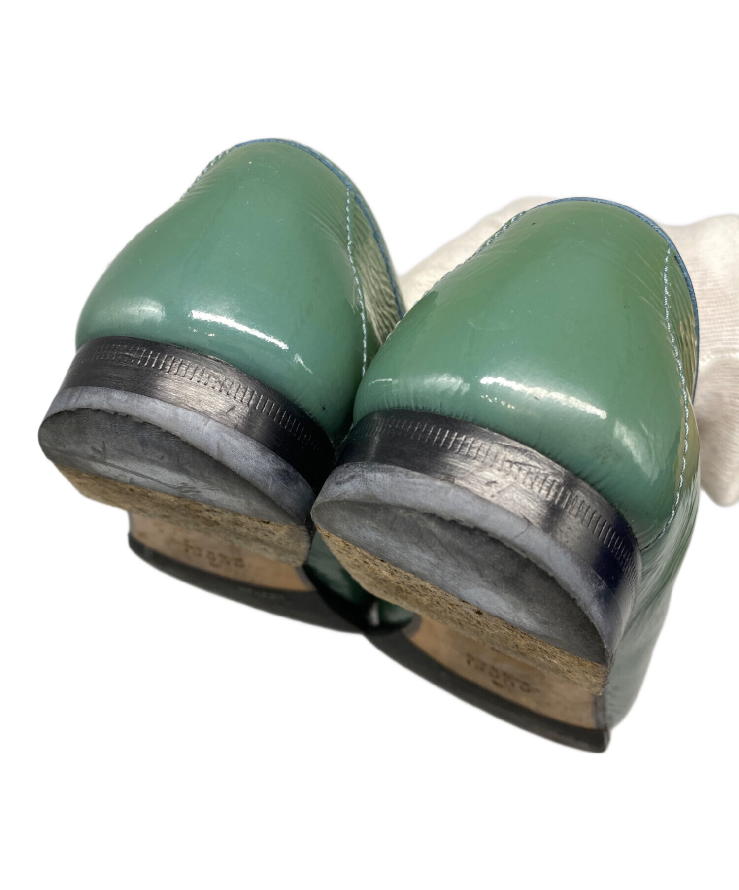 GUCCI ホースビットエナメルパンプス　35 1/2サイズ 中古・古着通販】GUCCI (グッチ) エナメルホースビットシューズ