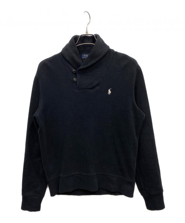【状態良好◎】POLO RALPH LAUREN 現行タグ スウェット M 黒 中古・古着通販】POLO RALPH LAUREN (ポロ・ラルフローレン) ショール