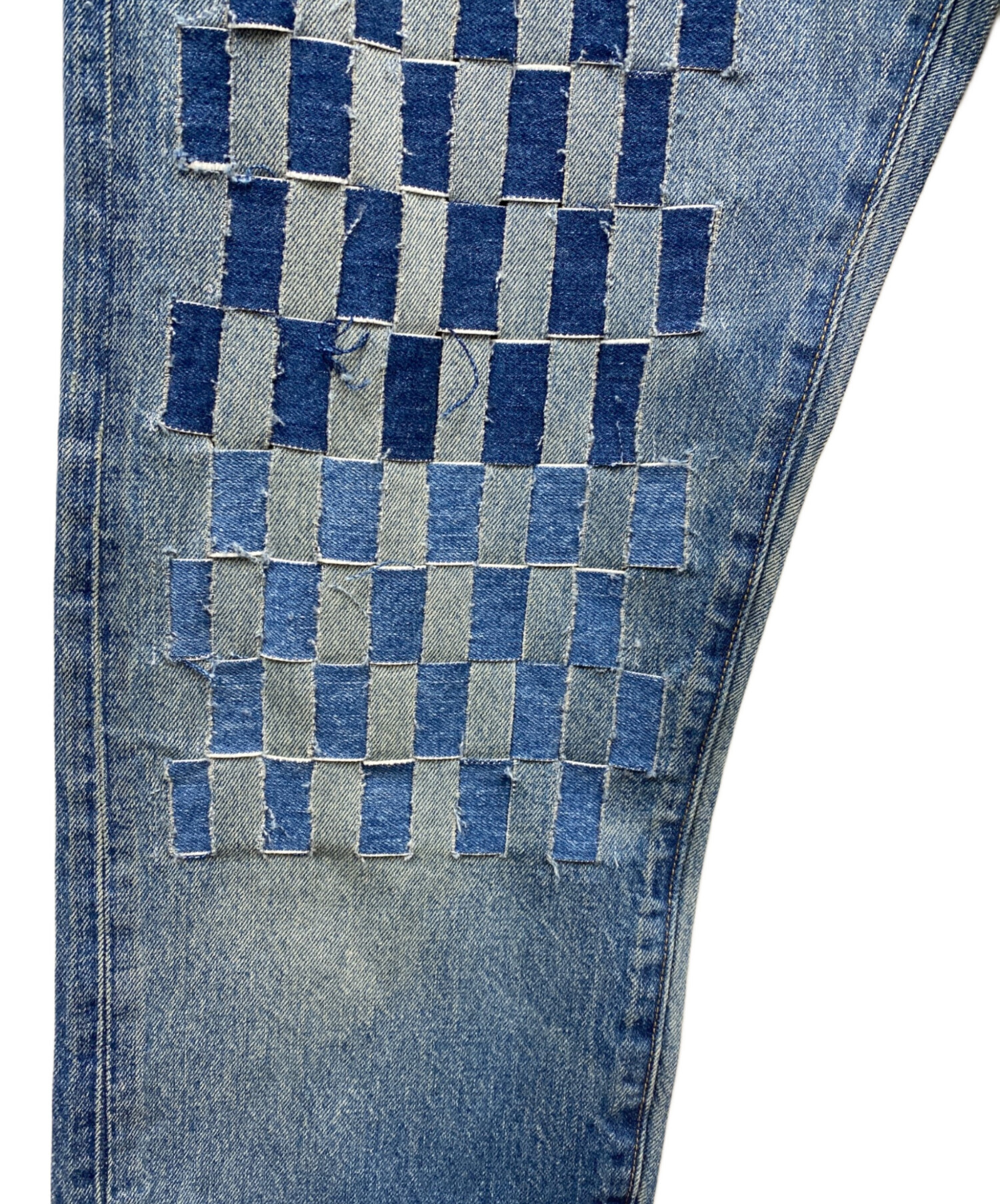 中古・古着通販】LEVI'S (リーバイス) 80'S 501(R) パッチワークデニム