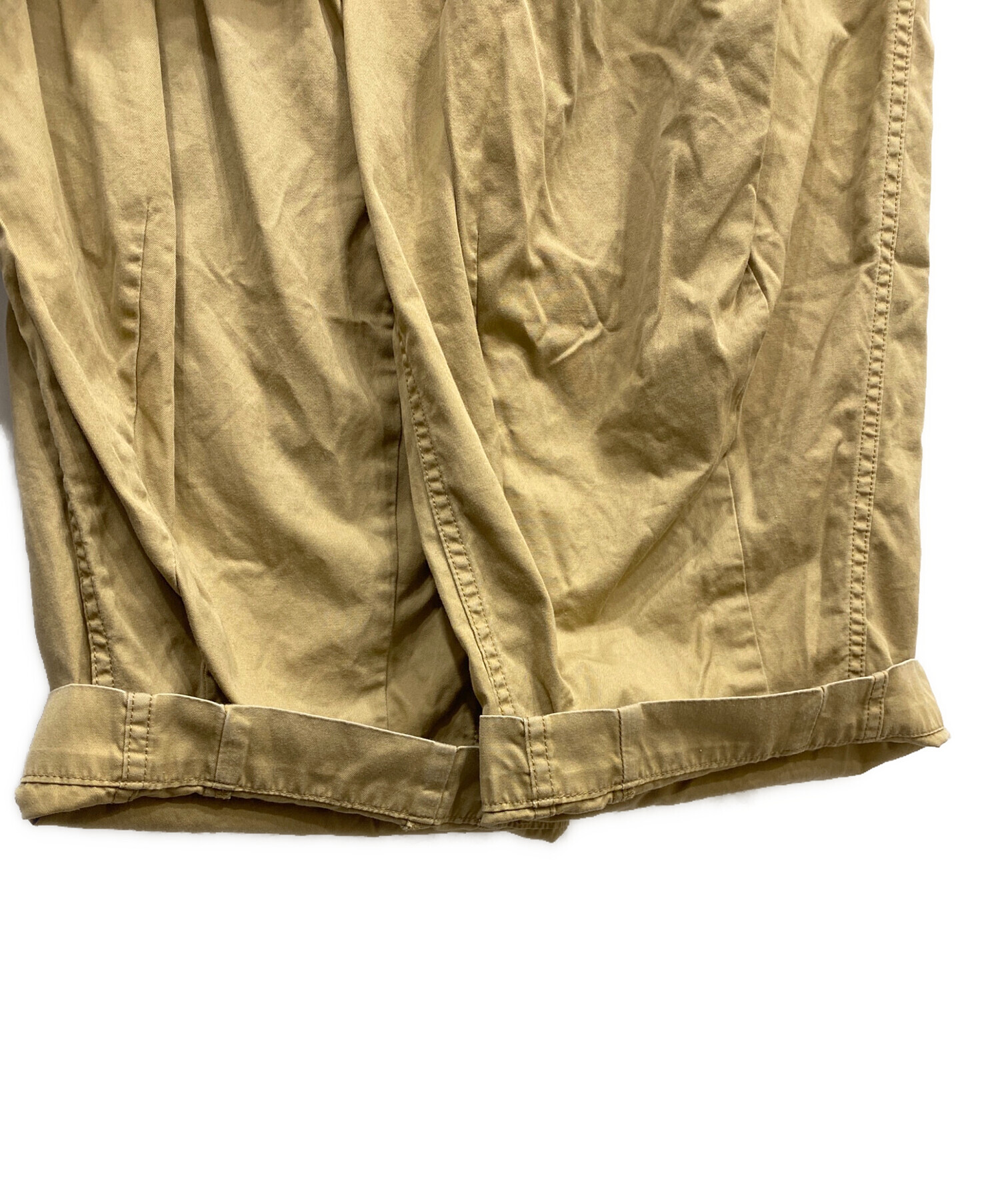 中古・古着通販】Needles (ニードルズ) ヒザデルパンツ ベージュ 中古・古着通販】Needles (ニードルズ) ヒザデルパンツ ベージュ