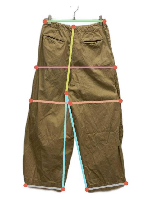 ＊*＊様 Needles ヒザデルパンツ XS ベージュ 中古・古着通販】Needles (ニードルズ) ヒザデルパンツ ベージュ