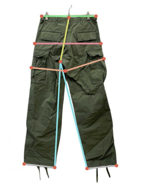 中古・古着通販】WTAPS (ダブルタップス) WMILL-65 TROUSERS グリーン