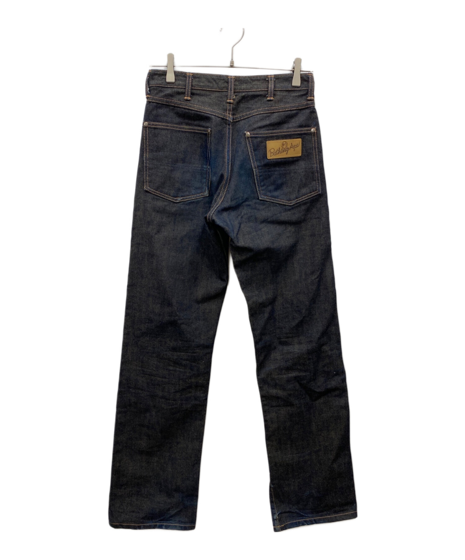 ジーンズ APE（アベイシングエイプ） BATHING A 入手困難 jeans Works Busy APE BATHING A SHARK DENIM OZ 13 パンツ