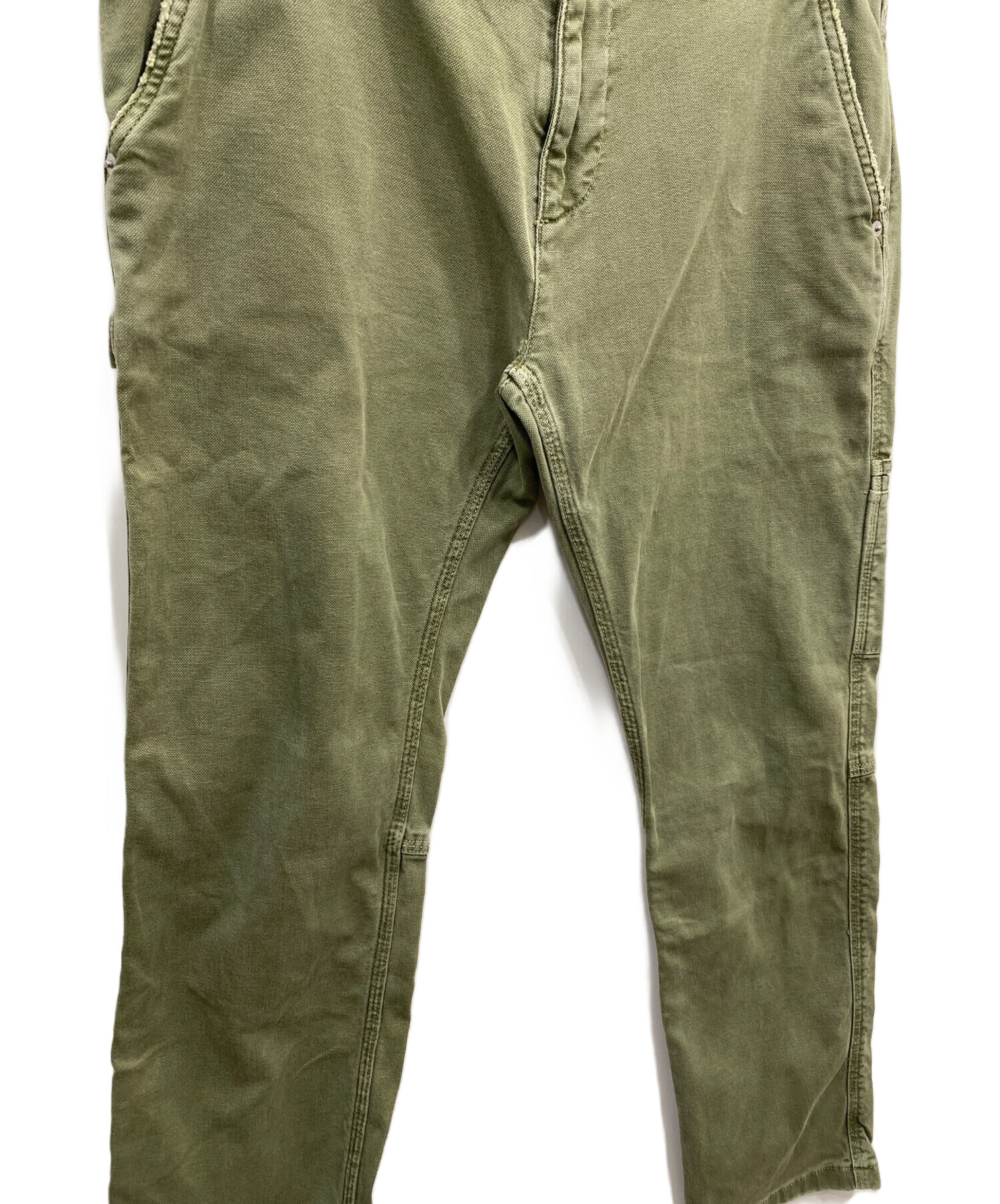 中古・古着通販】KITH (キス) ペインターパンツ カーキ サイズ:W33