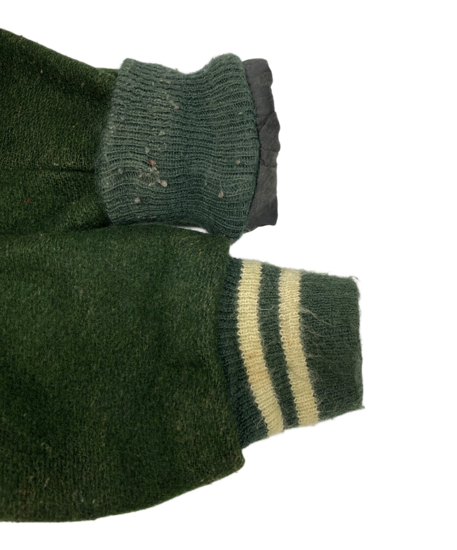 中古・古着通販】DeLong (デロング) スタジャン グリーン サイズ:38