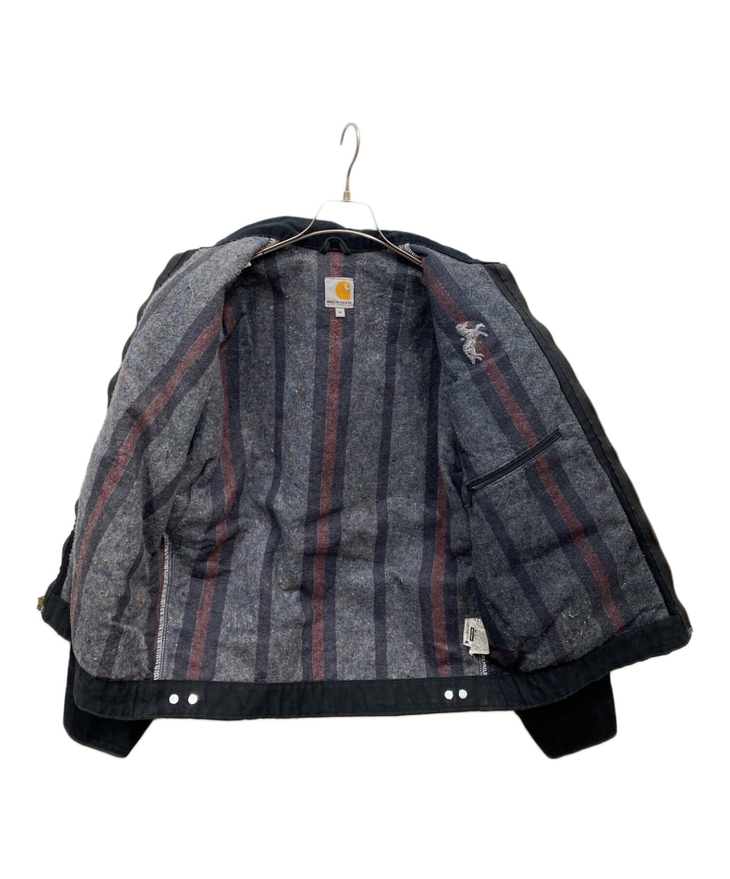 中古・古着通販】CarHartt (カーハート) 刺繍入りデトロイトジャケット