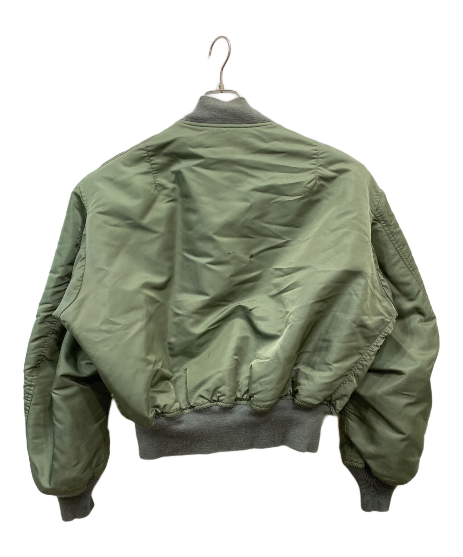 中古・古着通販】Schott (ショット) MA-1ジャケット グリーン サイズ